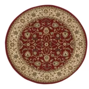 Oriental Weavers Kendra Round Rug Red 137 R 120X120cm