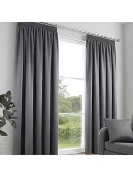 Fusion Galaxy Dim Out Lined Curtains