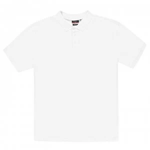 Pierre Cardin XL Plain Polo Shirt Mens - White