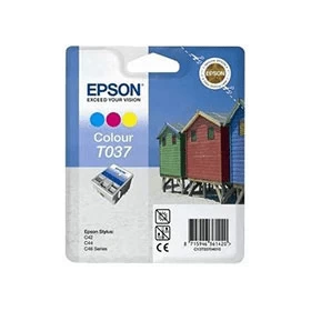 Epson Beach Hut T037 Tri Colour Ink Cartridge