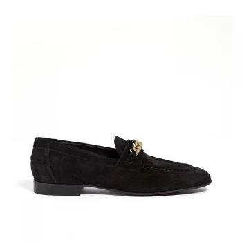 Reiss Lex Slip On Shoes - Black