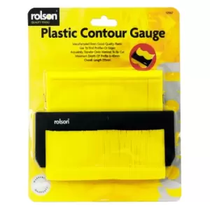 Rolson Plastic Contour Gauge