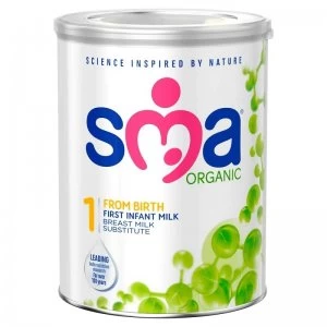 SMA Organic 1 From Birth First Infant Milk 800g