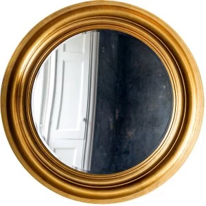 Gallery Trevose Round Wall Mirror - Gold