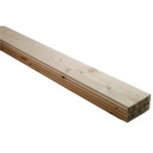 Smooth Cladding T7.5mm W95mm L2400mm Pack of 5