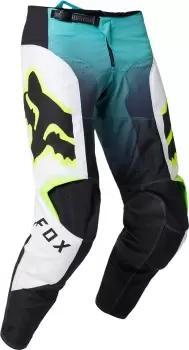 FOX 180 Leed Motocross Pants, turquoise, Size 38, turquoise, Size 38
