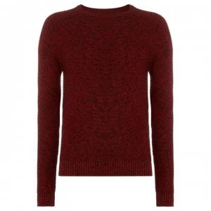 Label Lab Label Hulme Twisted Cotton Jumper - Red
