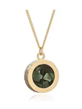 Rachel Jackson London Birthstone Amulet Necklace - Gold, Size February, Women