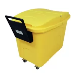 Slingsby Robust Rim Nesting Container Trucks With Handle and Lid - Yellow