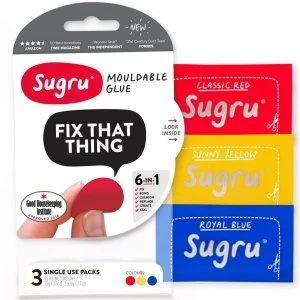 Sugru Bright Mouldable Glue 3 Pack
