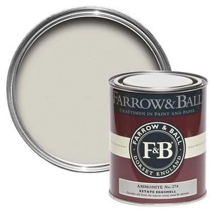 Farrow & Ball Estate Ammonite No. 274 Eggshell Metal & wood Paint 0.75L