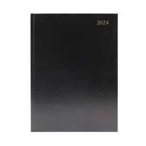 Desk Diary DPP A5 Black 2024 KFA51BK24 KFA51BK24