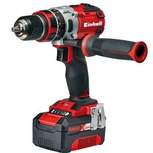 Einhell Power-X-Charge 18V Cordless Brushless Hammer Drill with 1 x 4.0AH Li-Ion Battery and Carry Bag