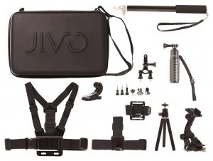 Jivo GoGear Universal GoPro and Action Camera Accessory Kit