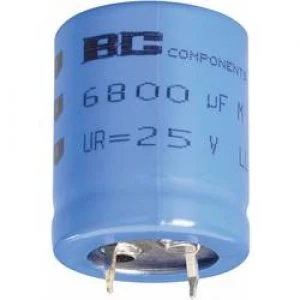 Electrolytic capacitor Snap in 10 mm 10000 uF 10