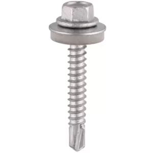 Hex Head Self Drilling Screws for Light Section Steel 5.5mm 82mm Pack of 100