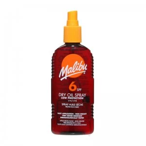 Malibu Sun Dry Oil Spray SPF6 200ml