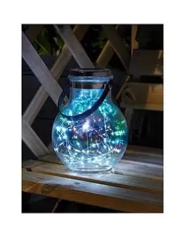 Smart Solar Firefly Opal Lantern, 2Pk