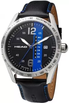 Head Athens 44mm Black/Blue Watch H800212