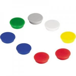 Franken Magnet (Ø) 24mm Round Multicolour, No colour selection 10 pc(s) HM20 99
