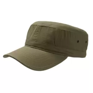 Atlantis Army Military Cap (Pack of 2) (One Size) (Green)