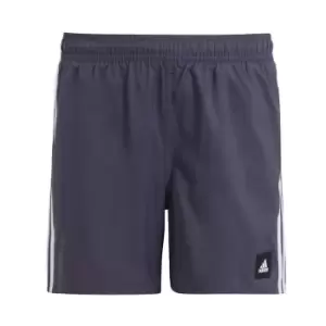 adidas 3-Stripes Swim Shorts Kids - Shadow Navy / Dawn Blue