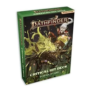 Pathfinder RPG Second Edition Critical Hit Card Deck