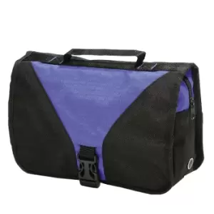 Shugon Bristol Folding Travel Toiletry Bag - 4 Litres (Pack of 2) (One Size) (Royal/Black)