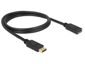DeLOCK 83809 DisplayPort cable 1m Black
