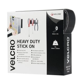 VELCRO Brand Heavy Duty Stick On Tape - H500 x W5cm
