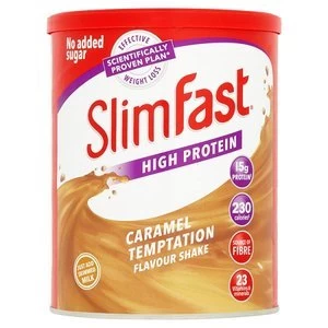 SlimFast High Protein Caramel Temptation Flavour Powder 438g