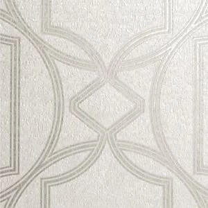 Boutique Deco Geo Wallpaper Ivory - 10m