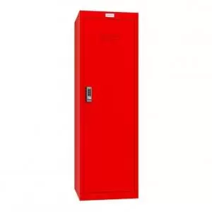 Phoenix CL Series Size 4 Cube Locker in Red with Electronic Lock