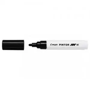 Pilot Pintor Medium Bullet Tip Paint Marker 4.5mm Black Single Pen