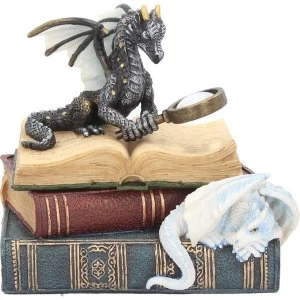 Miniature Scholars Dragon Trinket Box