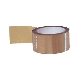 5 Star Office Packaging Tape 48mmx66m Buff Pack of 6