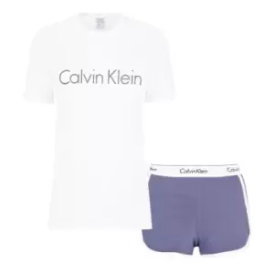 Calvin Klein MCL Pyjama Short Set - Grey