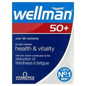 Vitabiotics Wellman 50+ Tablets 30s