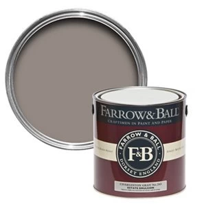 Farrow & Ball Estate Charleston gray No. 243 Matt Emulsion Paint 2.5L