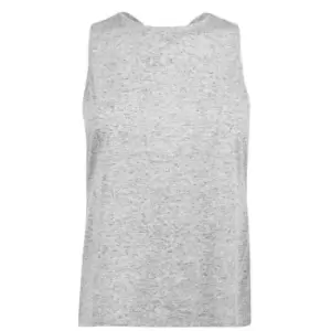 Lorna Jane Getting It Done Cropped Tank Top - Grey