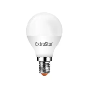 5W LED G45 Golf Ball Bulb E14, 3000K Warm White