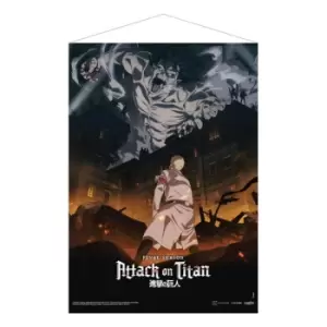 Attack on Titan: The Final Season Wallscroll Part 1 Key Visual 1 50 x 70 cm