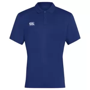Canterbury Mens Club Dry Polo Shirt (M) (White)