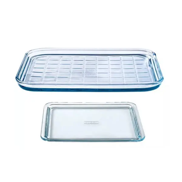 Pyrex Glass Mixed Size Baking Tray Set One size None 72237969000