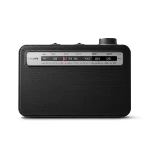 Philips 2000 series TAR2506/12 radio Portable Analog Black