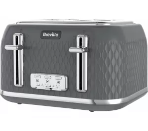 Breville Curve VTR013 4 Slice Toaster