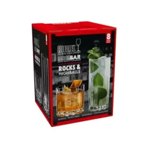 Riedel - Bar Pack of 8 Drink Rocks & Highball