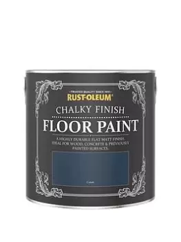 Rust-Oleum Chalky Floor Paint Cobalt 2.5L