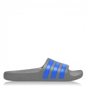 adidas Duramo Junior Sliders - Grey/Blue