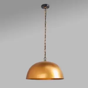 Leander Antique Brass Pendant Ceiling Light